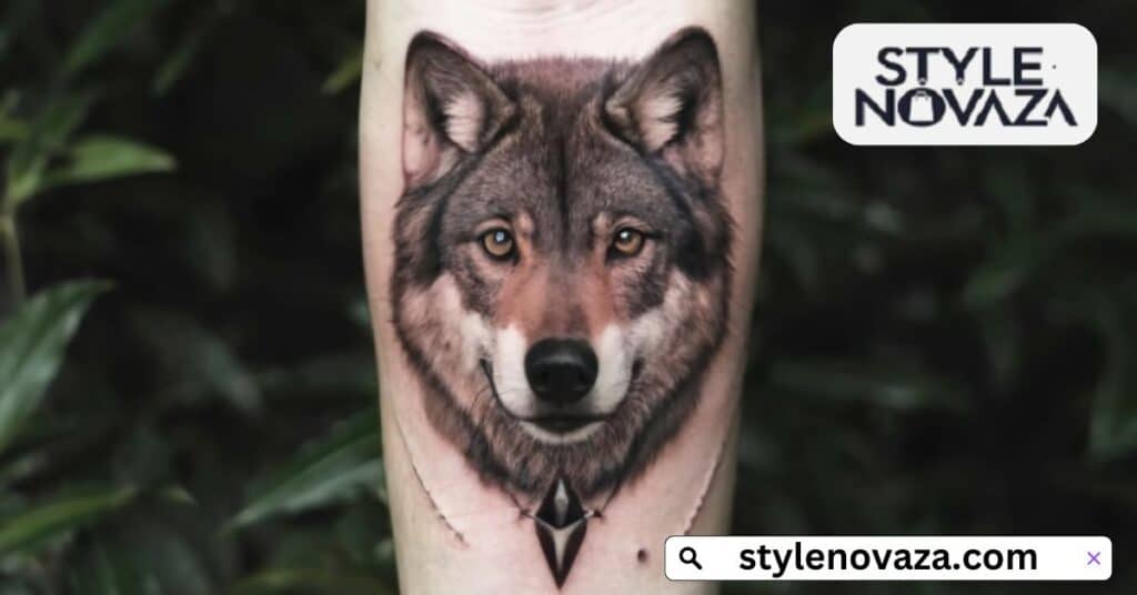 wolf tattoos for men