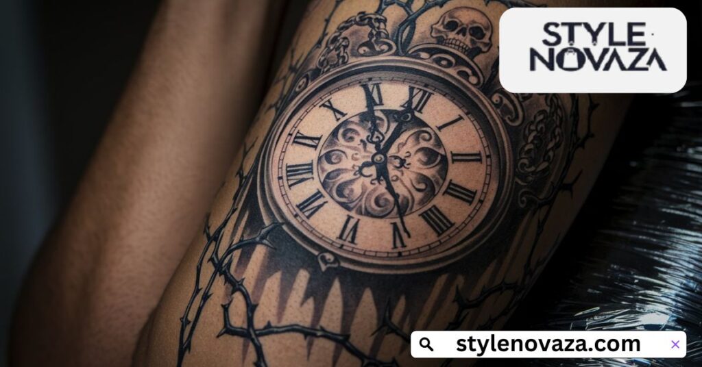 Modern Twists on Traditional Clock Tattoos