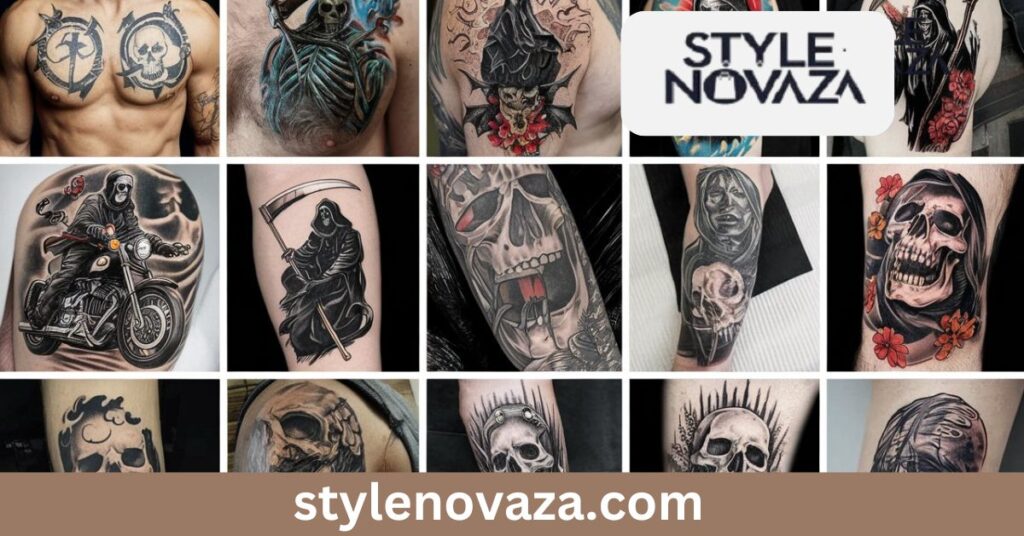 HERE ARE 20 OF THE BEST GRIM REAPER TATTOOS FOR MEN IDEA AND DESGIN IN 2024