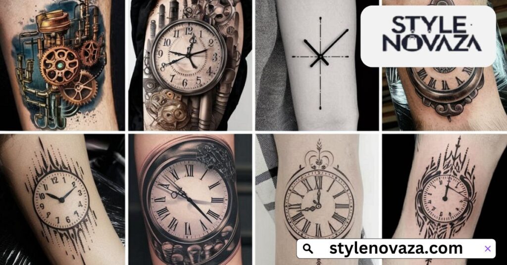 Modern Twists on Traditional Clock Tattoos