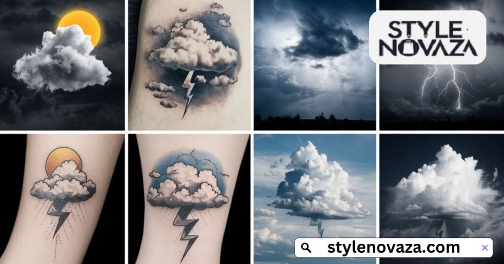 Cloud Tattoos for Men