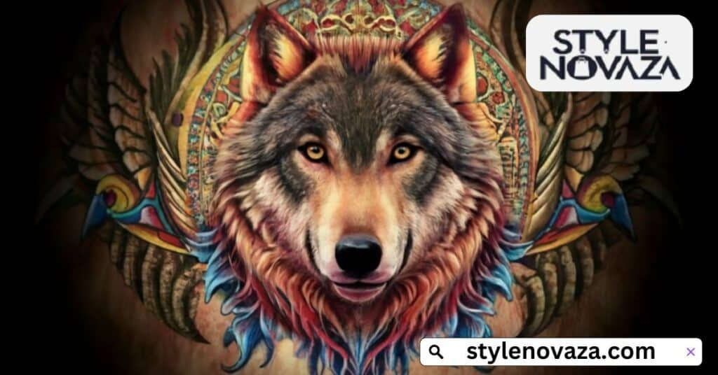 wolf tattoos for men